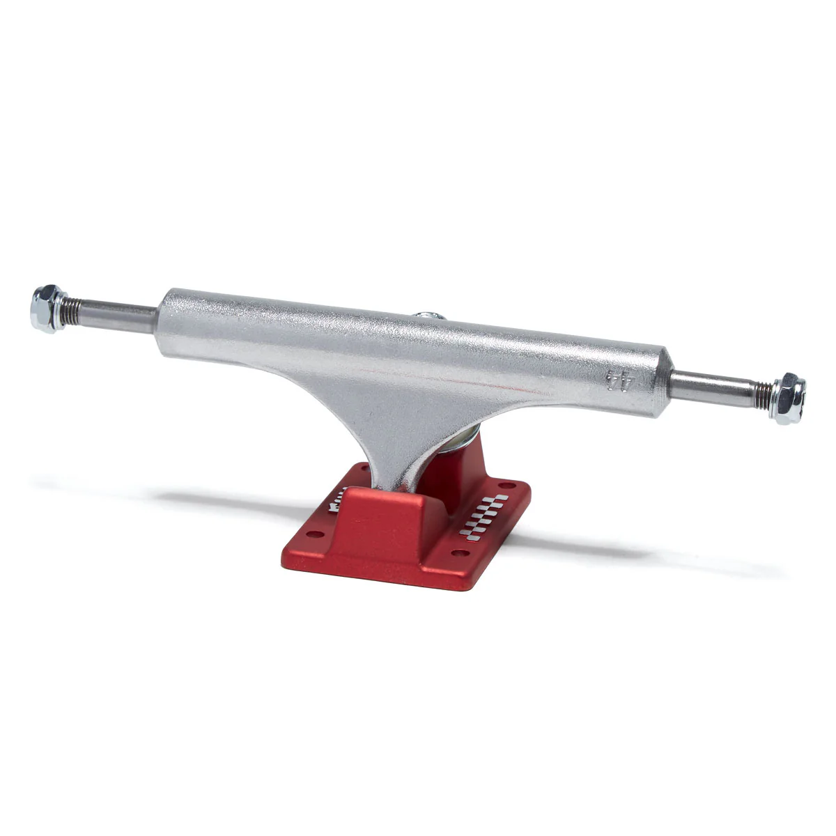 Ace Classic Skateboard Trucks - Polished/Red - 44