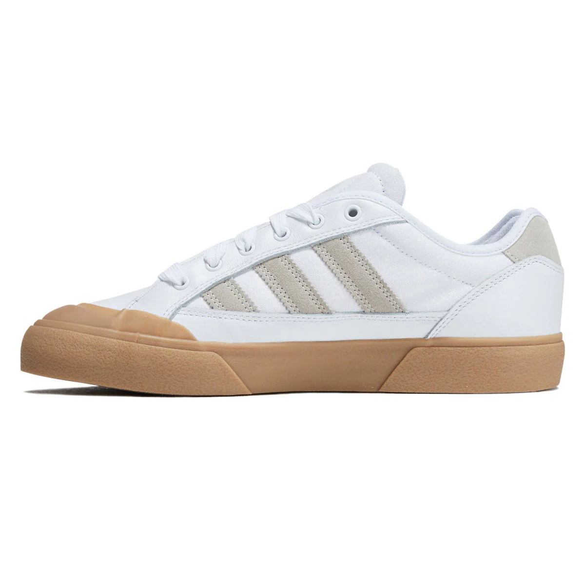Adidas Court TNS Premiere RT Shoes - Ftwr White/Crystal White/Gum - Image 2