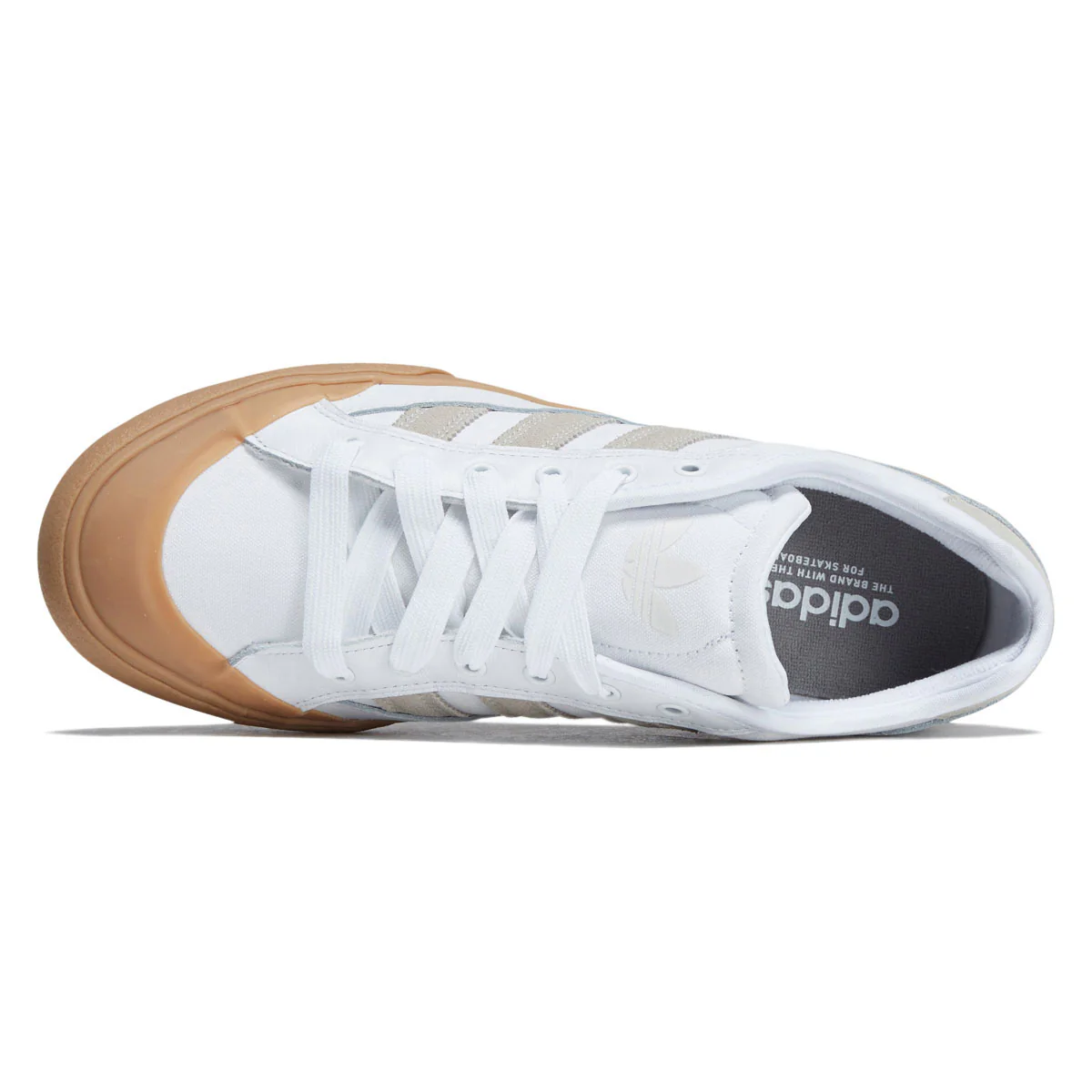Adidas Court TNS Premiere RT Shoes - Ftwr White/Crystal White/Gum - Image 3
