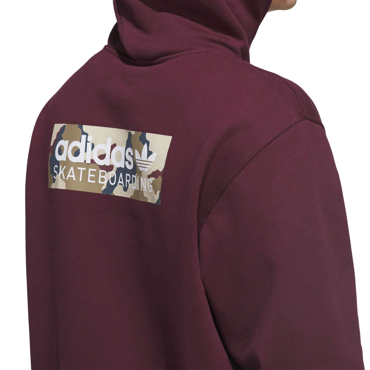 Adidas FSBS Logo Hoodie - Maroon - Image 3