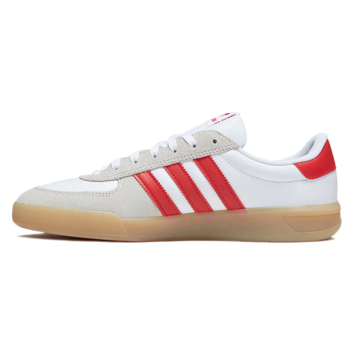 Adidas Glenburn Shoes - Ftwr White/Better Scarlet/Gum - Image 2