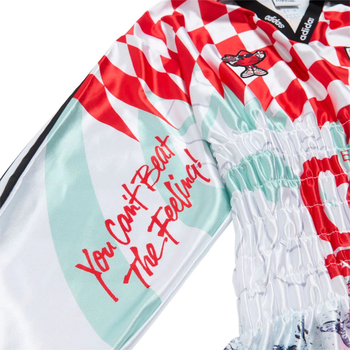 Adidas x Coca Cola Womens Mashup Jersey - White/Multicolor - Image 4