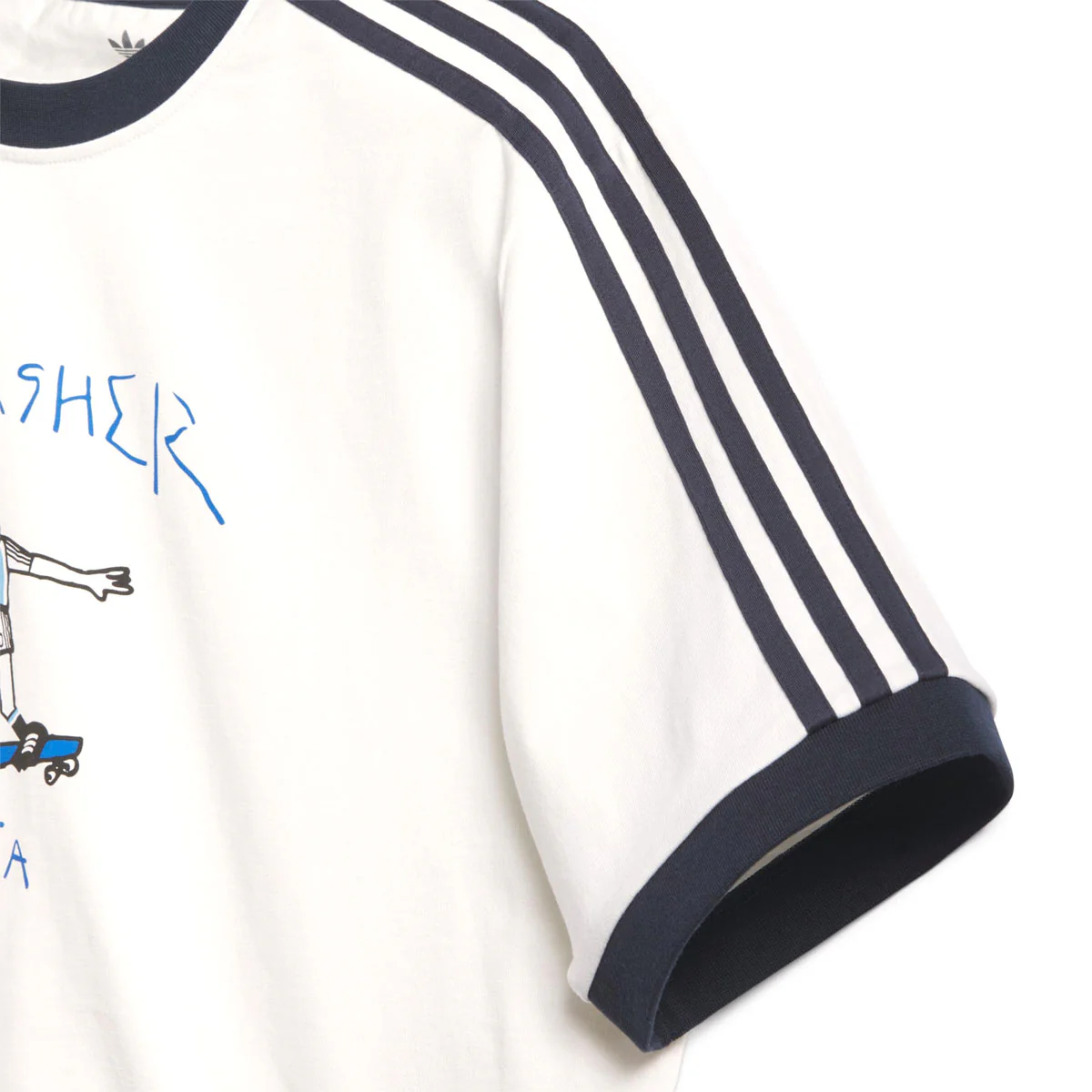 Adidas x Thrasher x AFA Ringer T-Shirt - Core White - Image 5
