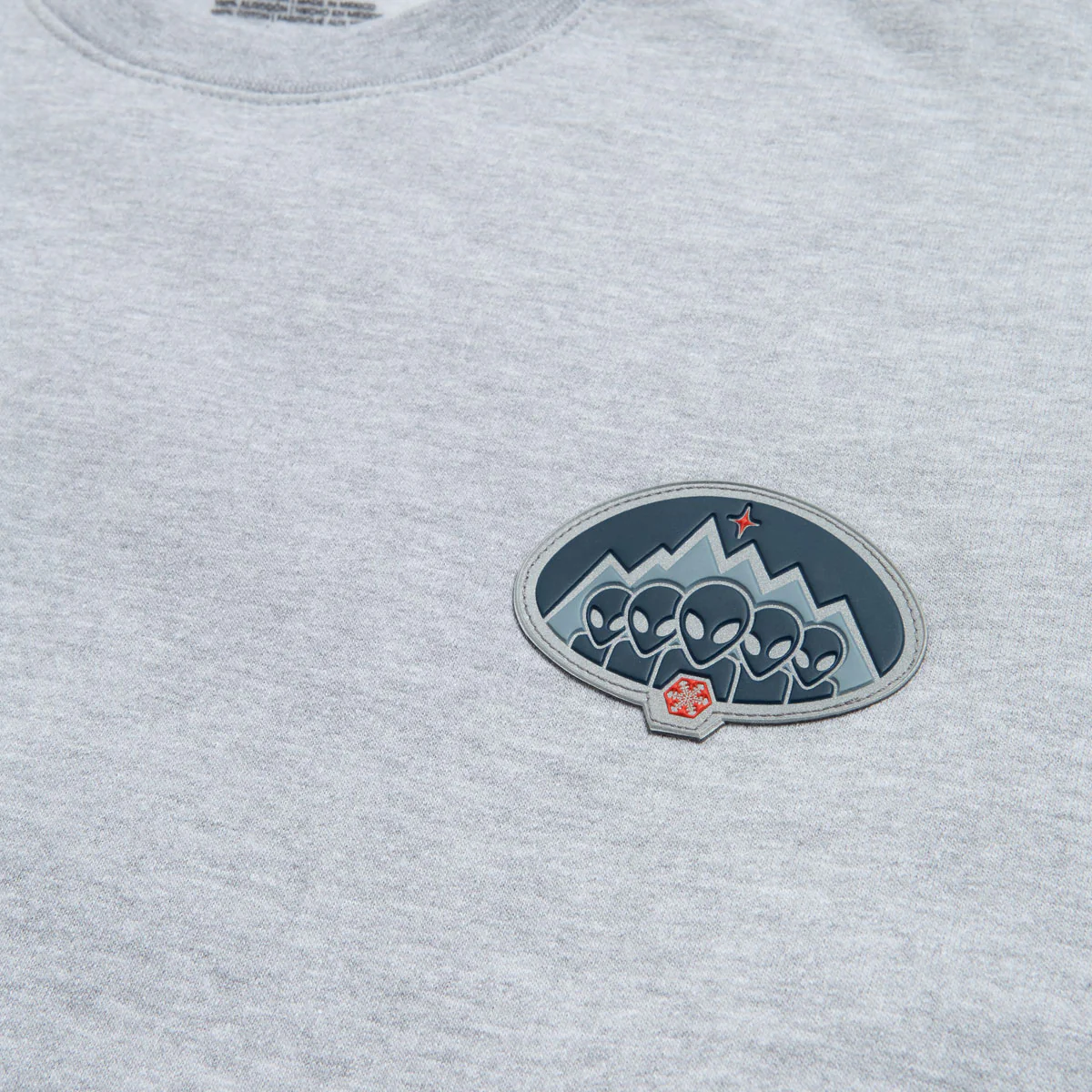 Alien Workshop Iceage Crewneck Sweatshirt - Heather Grey - Image 2