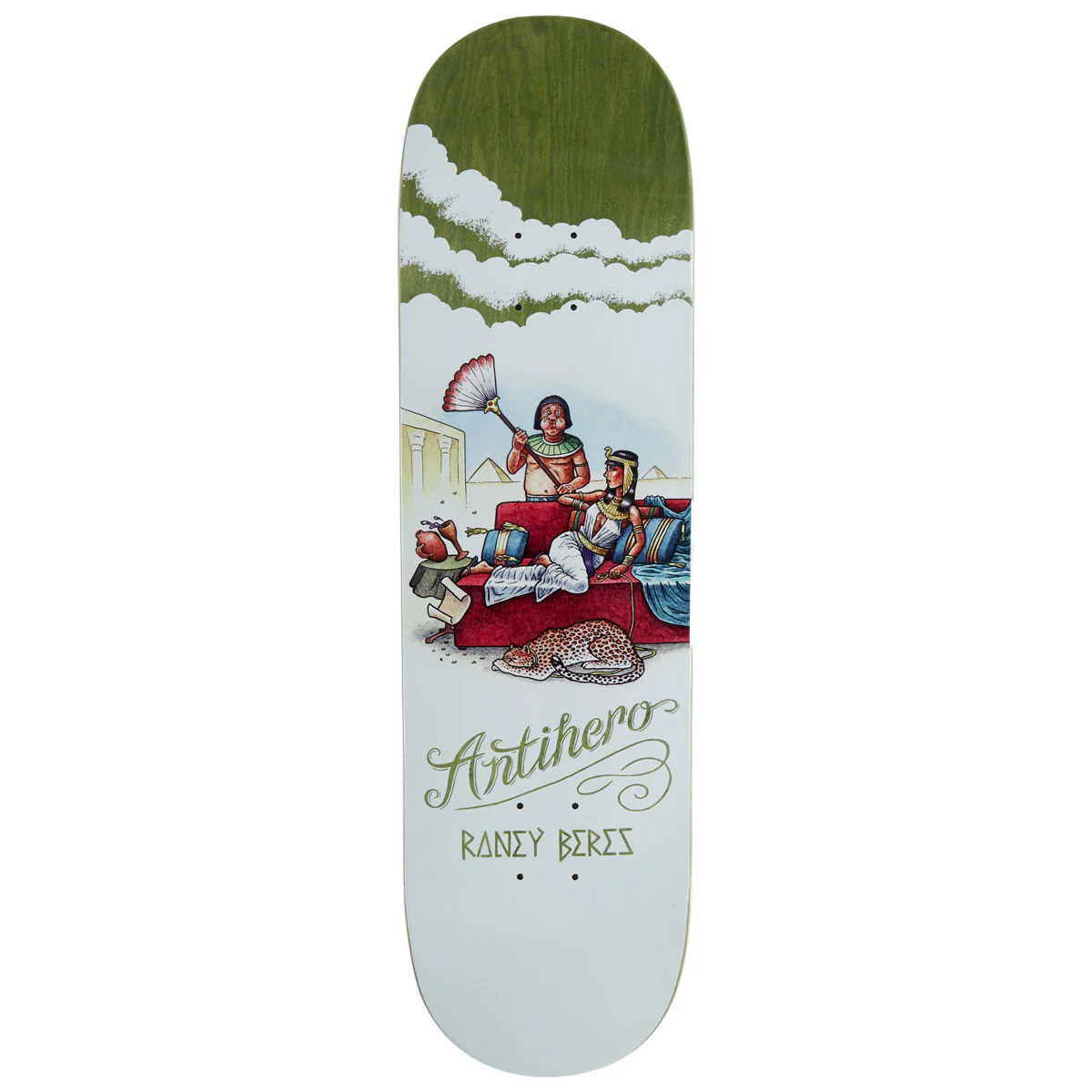 Anti-Hero Beres Flatulent Beauties Skateboard Deck - White - 8.75"