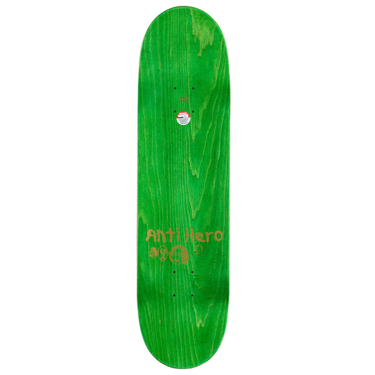 Anti-Hero DBX Grant Expressions Skateboard Complete - Black - 8.38" - Image 2