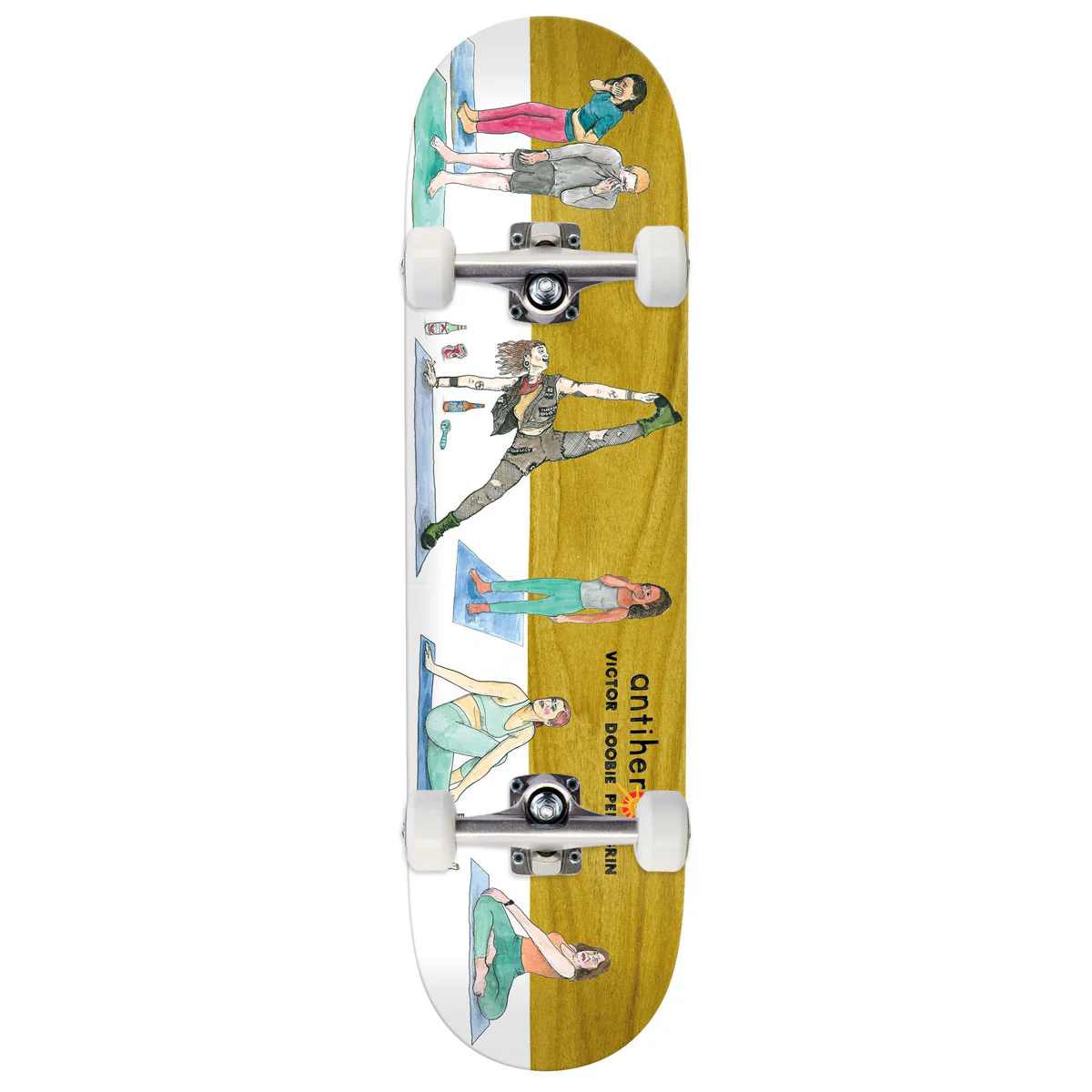 Anti-Hero Doobie I Farted In Yoga Class Skateboard Complete - 8.69"