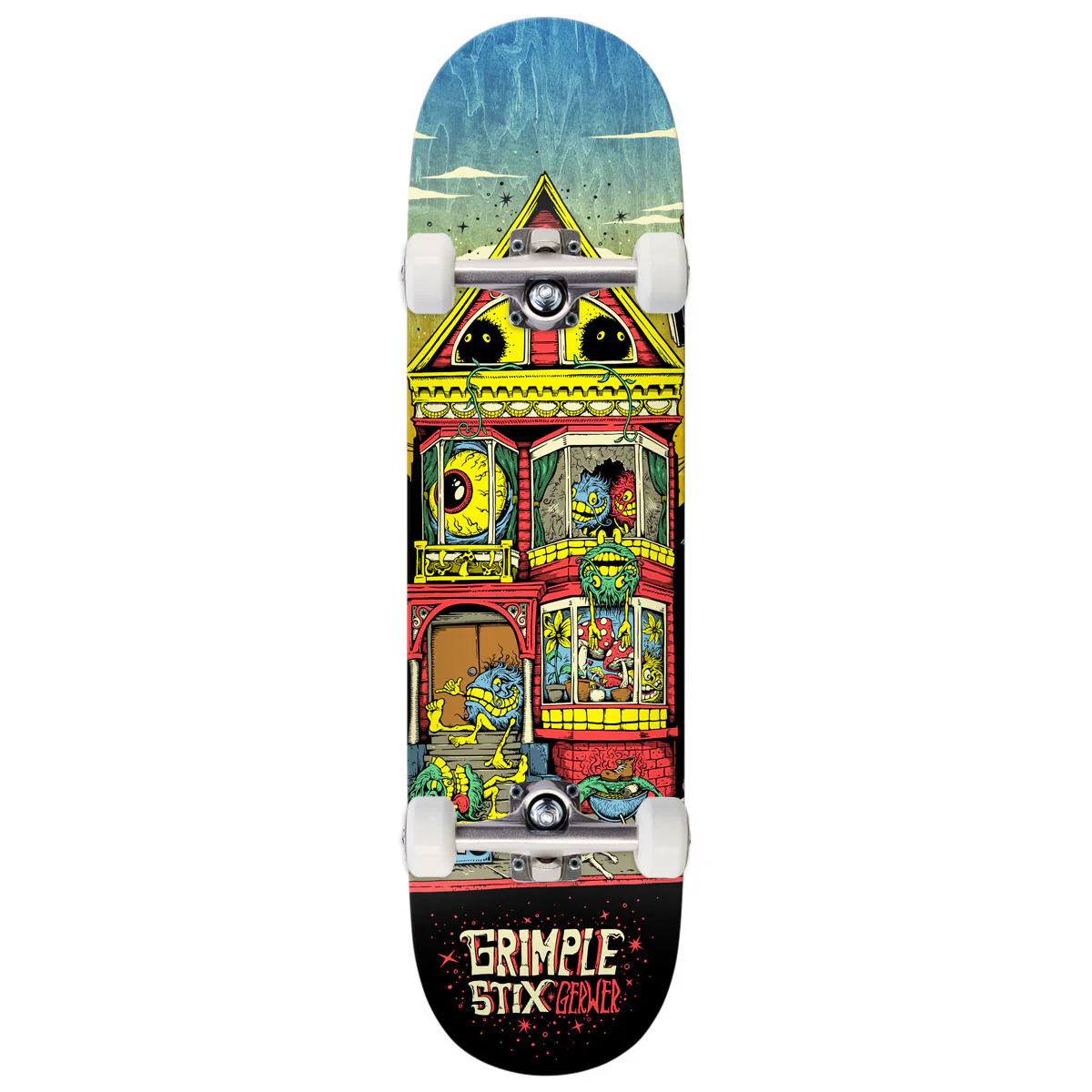 Anti-Hero Gerwer Grimple Stix Victorians Skateboard Complete - 8.25"