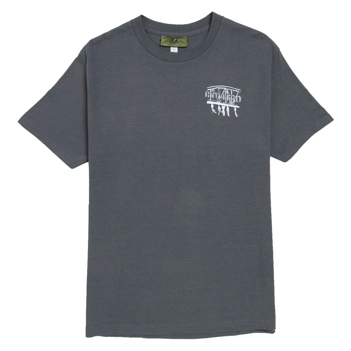 Anti-Hero Still Believe T-Shirt - Charcoal - Image 2
