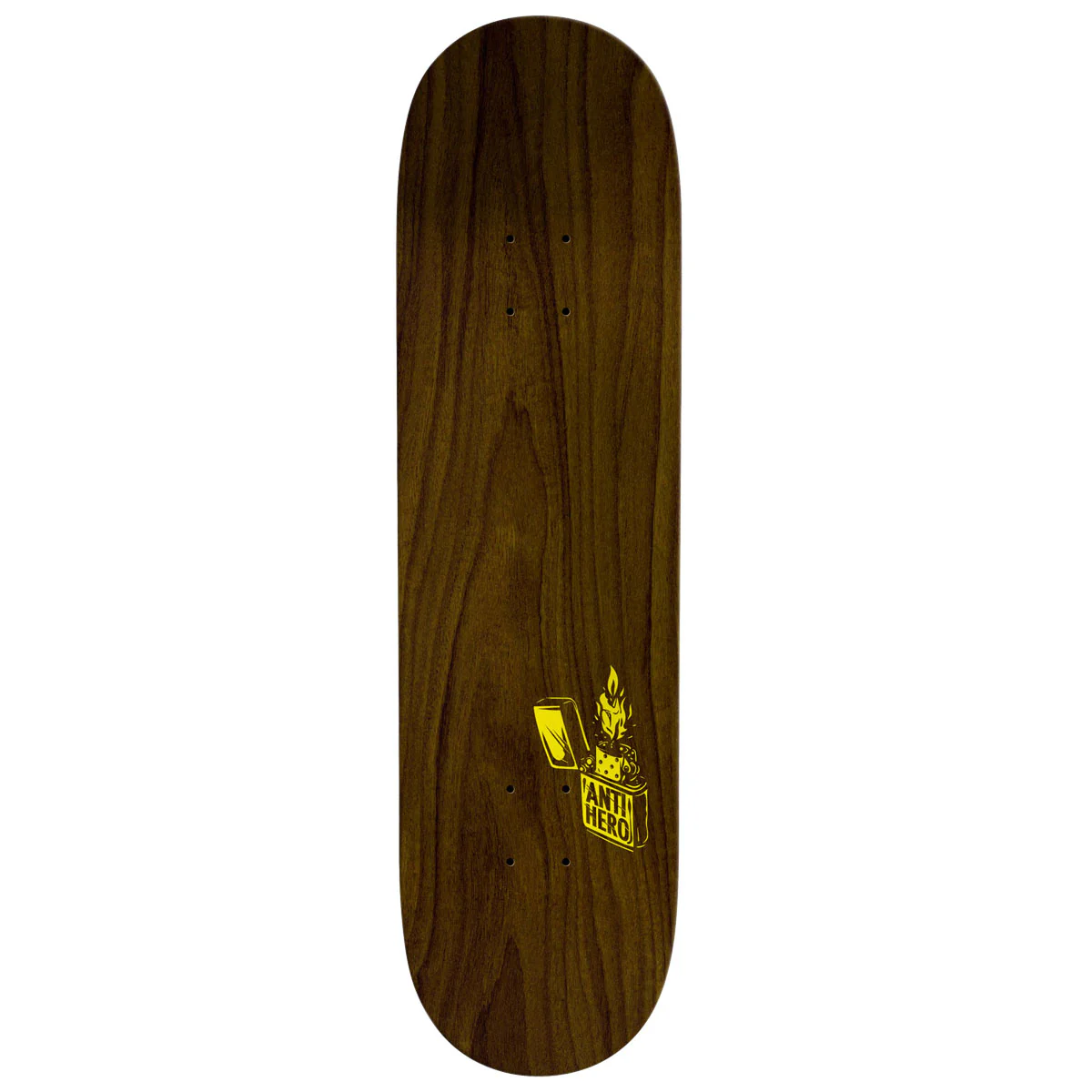 Anti-Hero Taylor Fueled Up Skateboard Deck - Yellow - 8.38" - Image 2