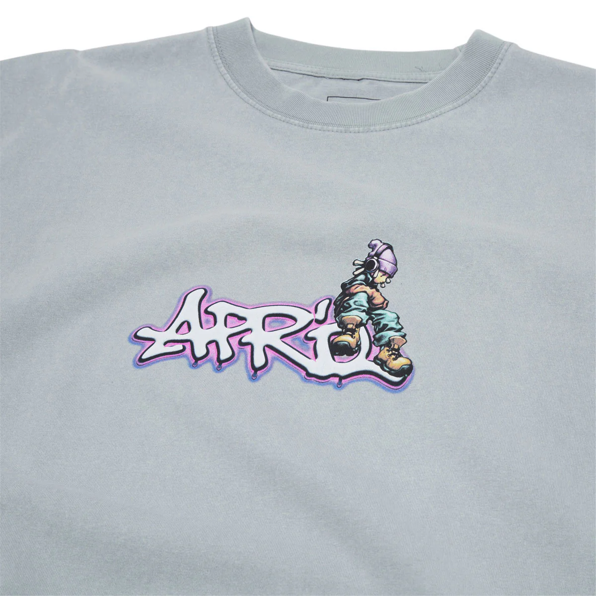 April Dude T-Shirt - Heather - Image 2