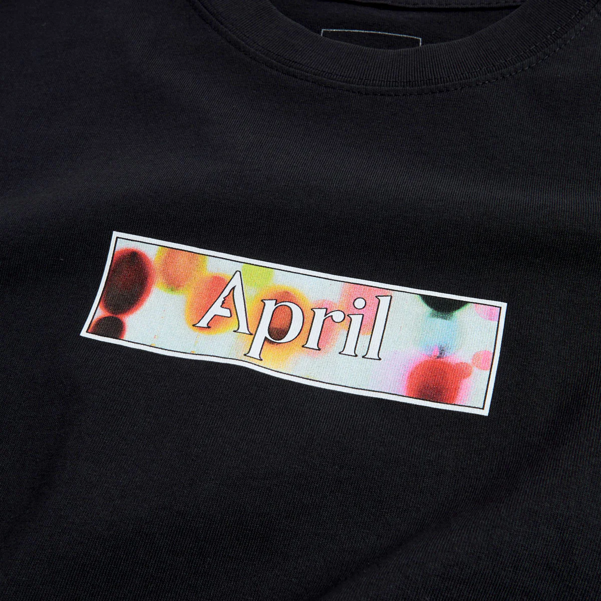 April Genes T-Shirt - Black - Image 2