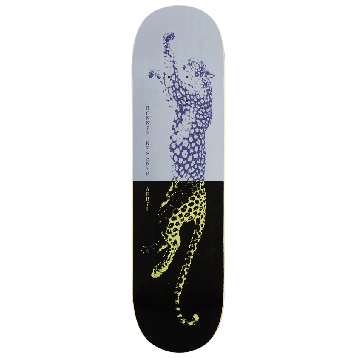 April Ronnie Kessner Two Tone Skateboard Deck - 8.25"