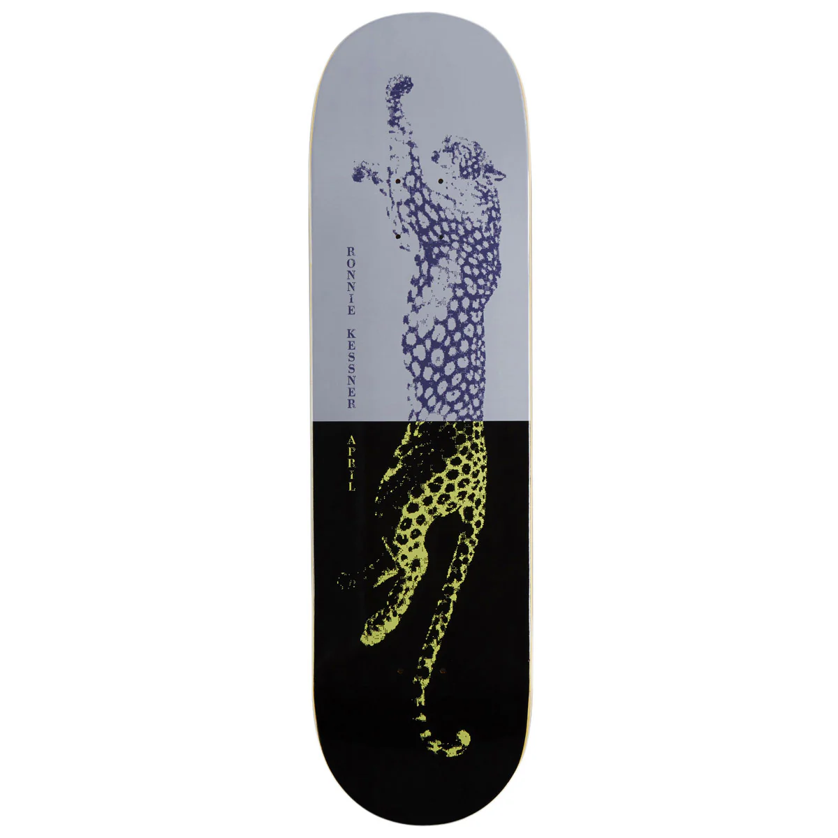 April Ronnie Kessner Two Tone Skateboard Deck - 8.50"