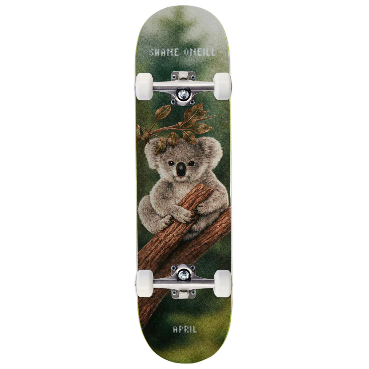April Shane O'Neill Marsupial Skateboard Complete - 8.25"