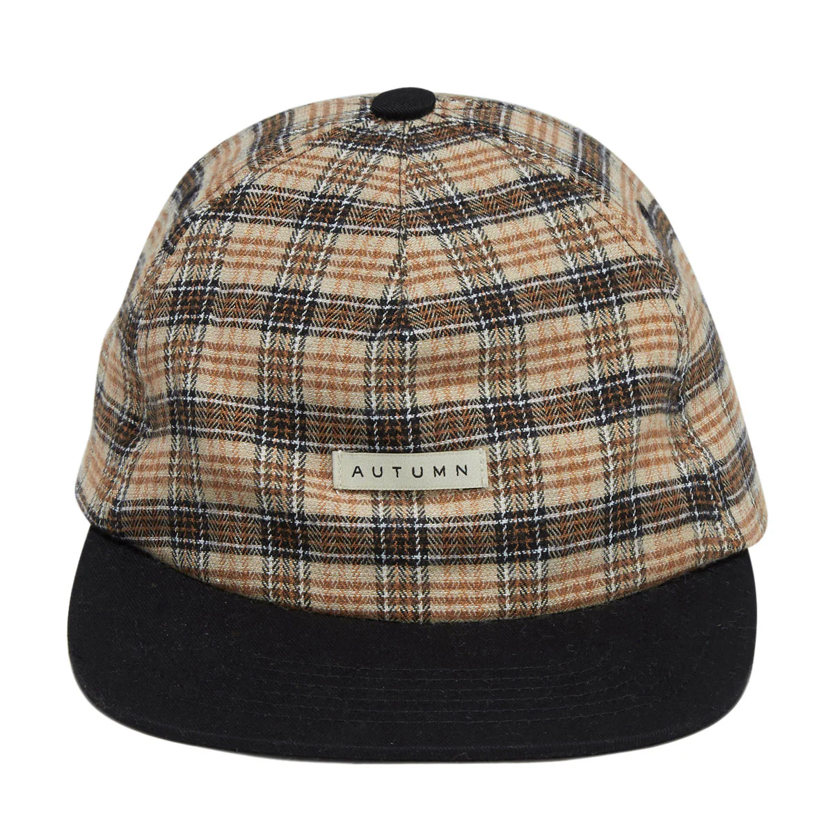 Autumn Mixed 5 Panel Hat - Plaid - Image 2