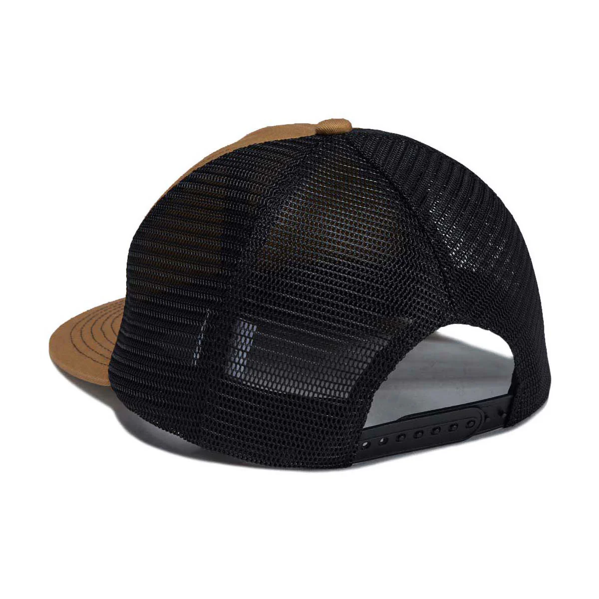 Autumn Twill 6 Panel Trucker Hat - Brown - Image 2