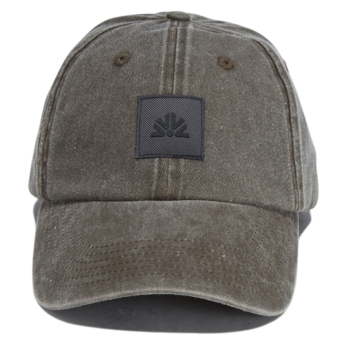 Autumn Washed 6 Panel Strapback Hat - Brown - Image 2