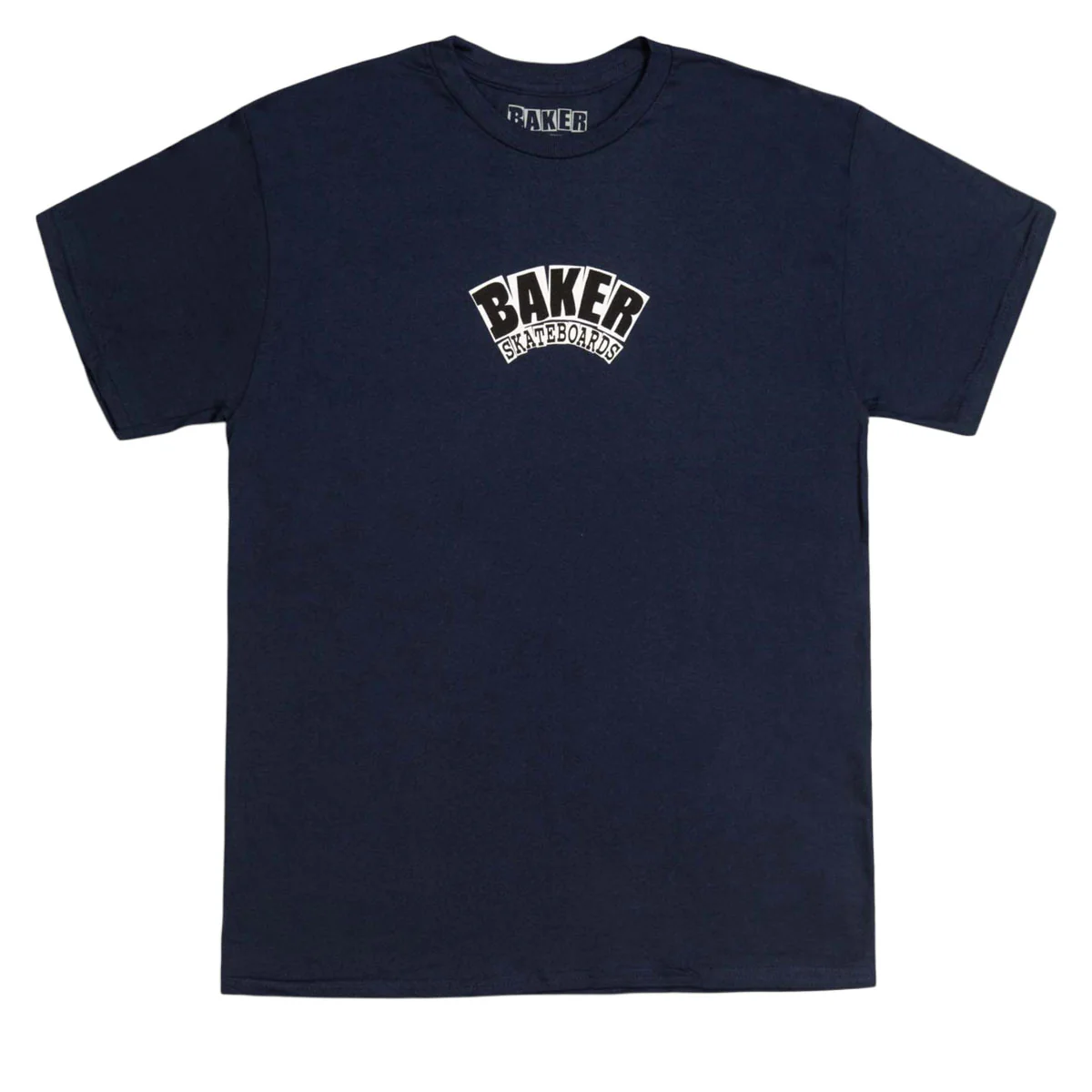 Baker Arch Logo T-Shirt - Navy 2026