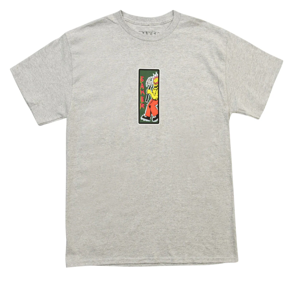 Baker Axe Man T-Shirt - Hetaher Grey