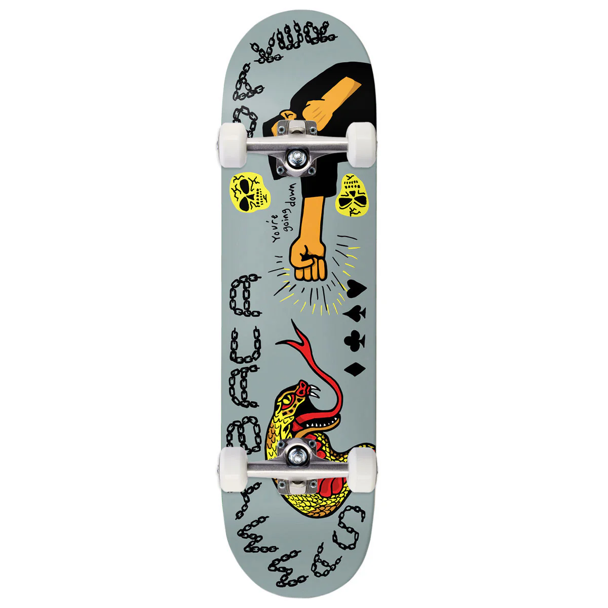 Baker Sammy Baca Going Down Skateboard Complete - 8.25"