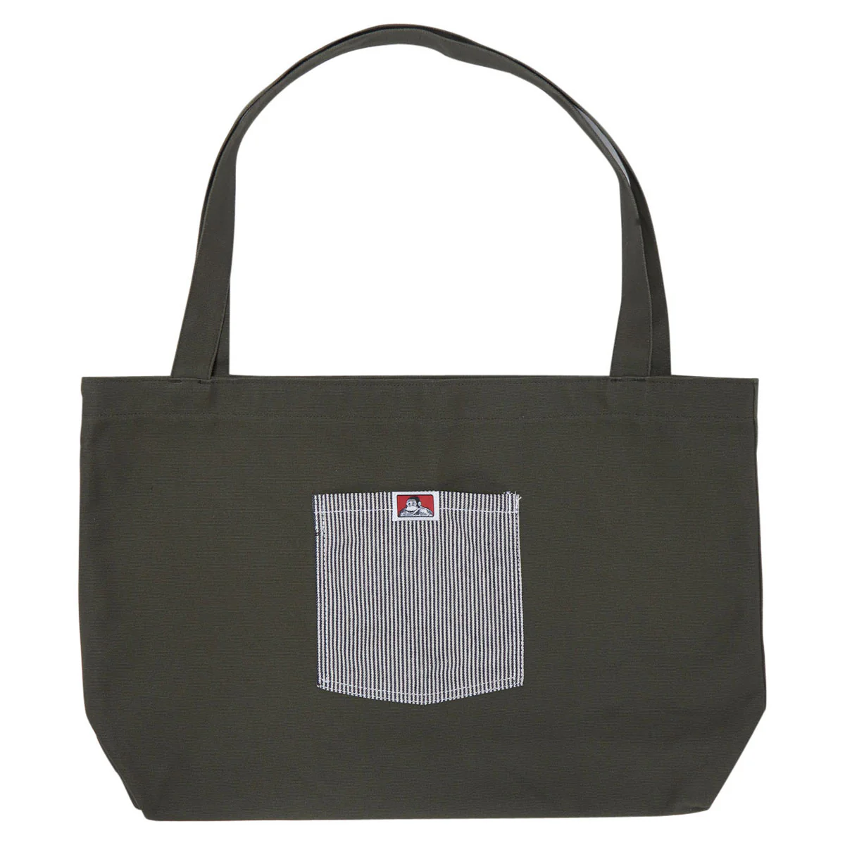 Ben Davis Canvas Tote Bag - Olive