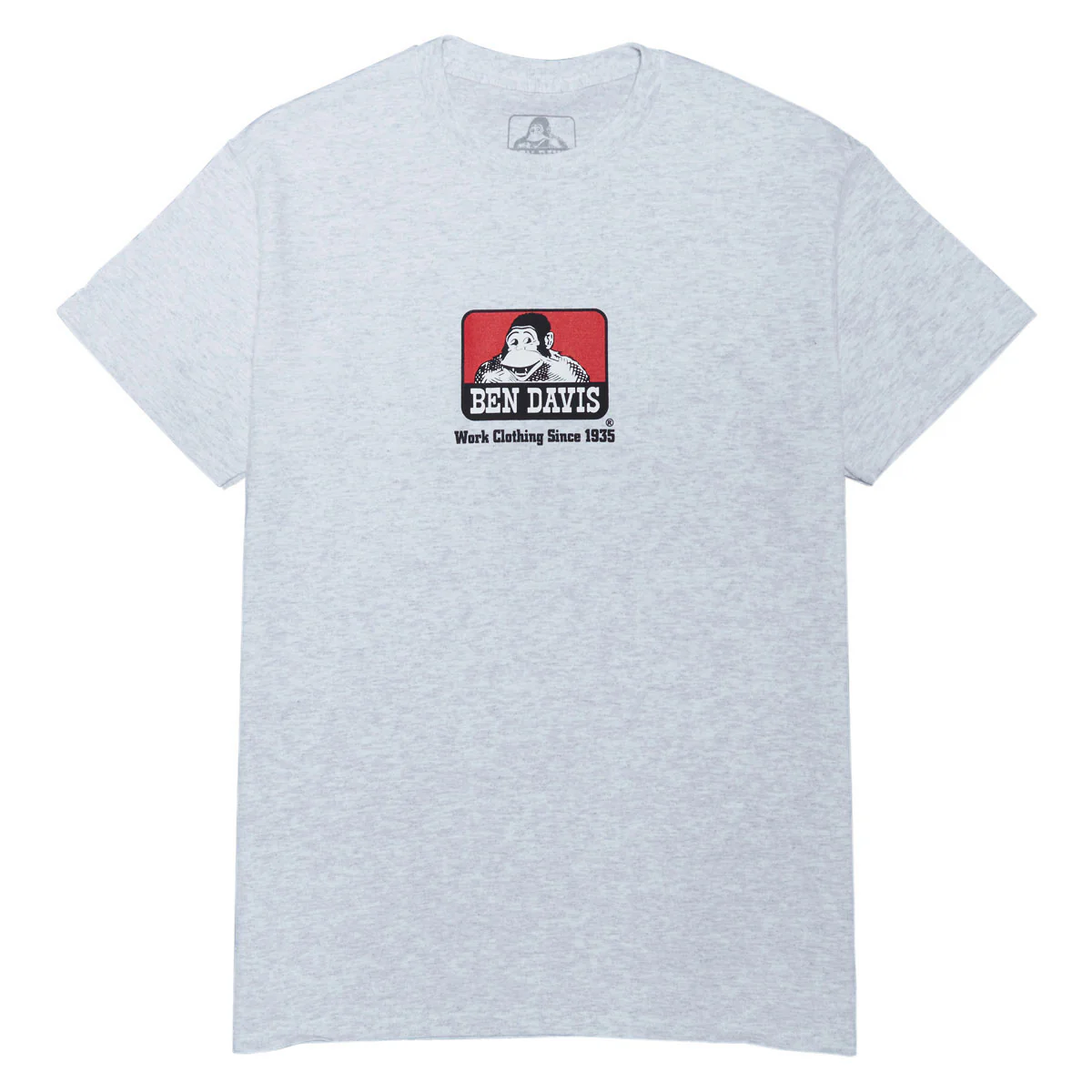 Ben Davis Classic Logo T-Shirt - Ash Grey