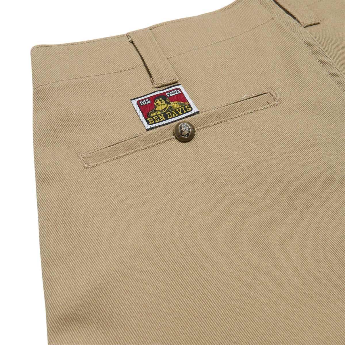 Ben Davis Original Ben's Shorts - Khaki - Image 4