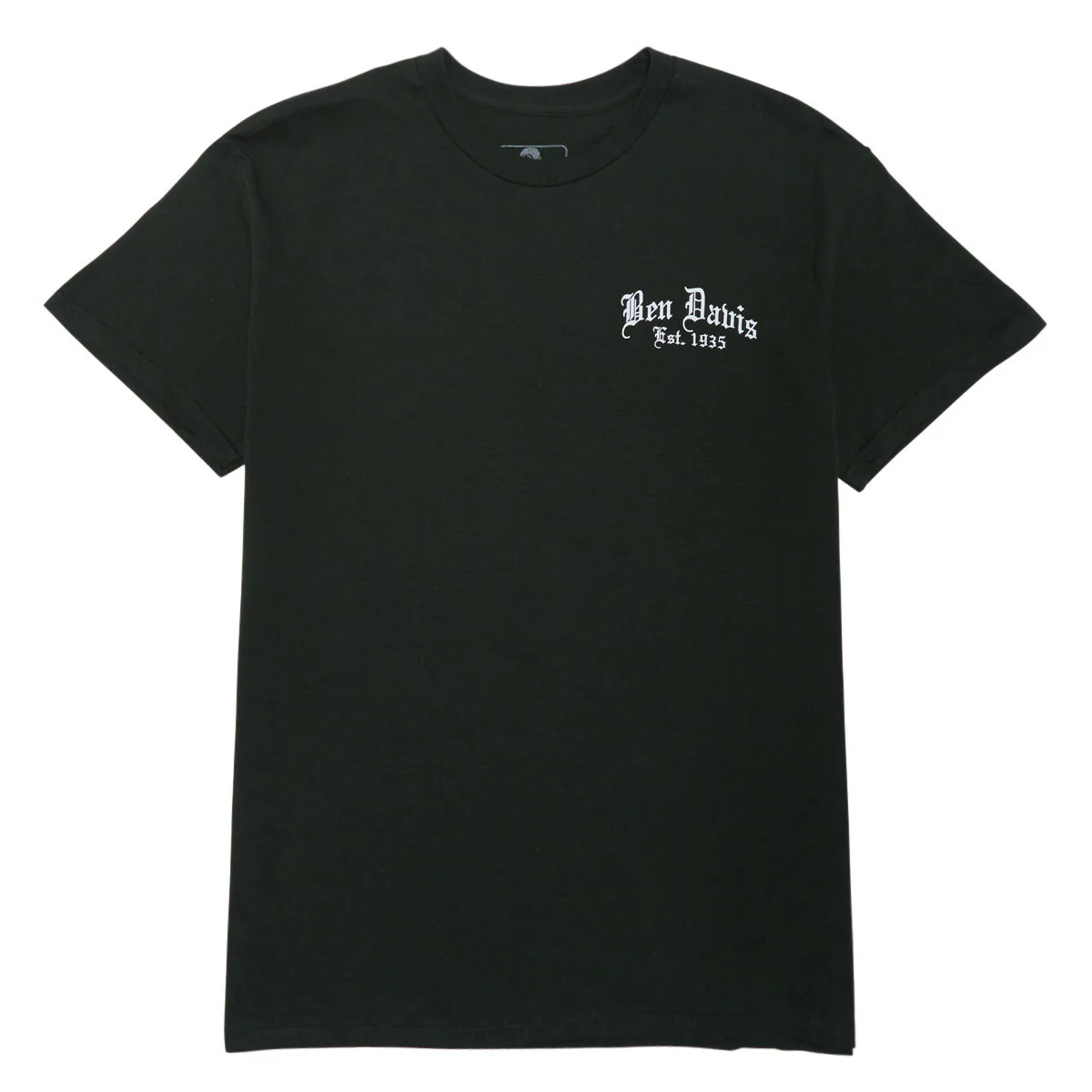 Ben Davis Paisley Logo T-Shirt - Green - Image 2