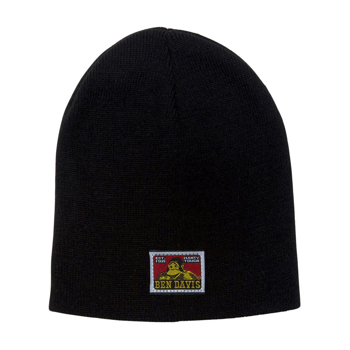 Ben Davis Skull Beanie - Black