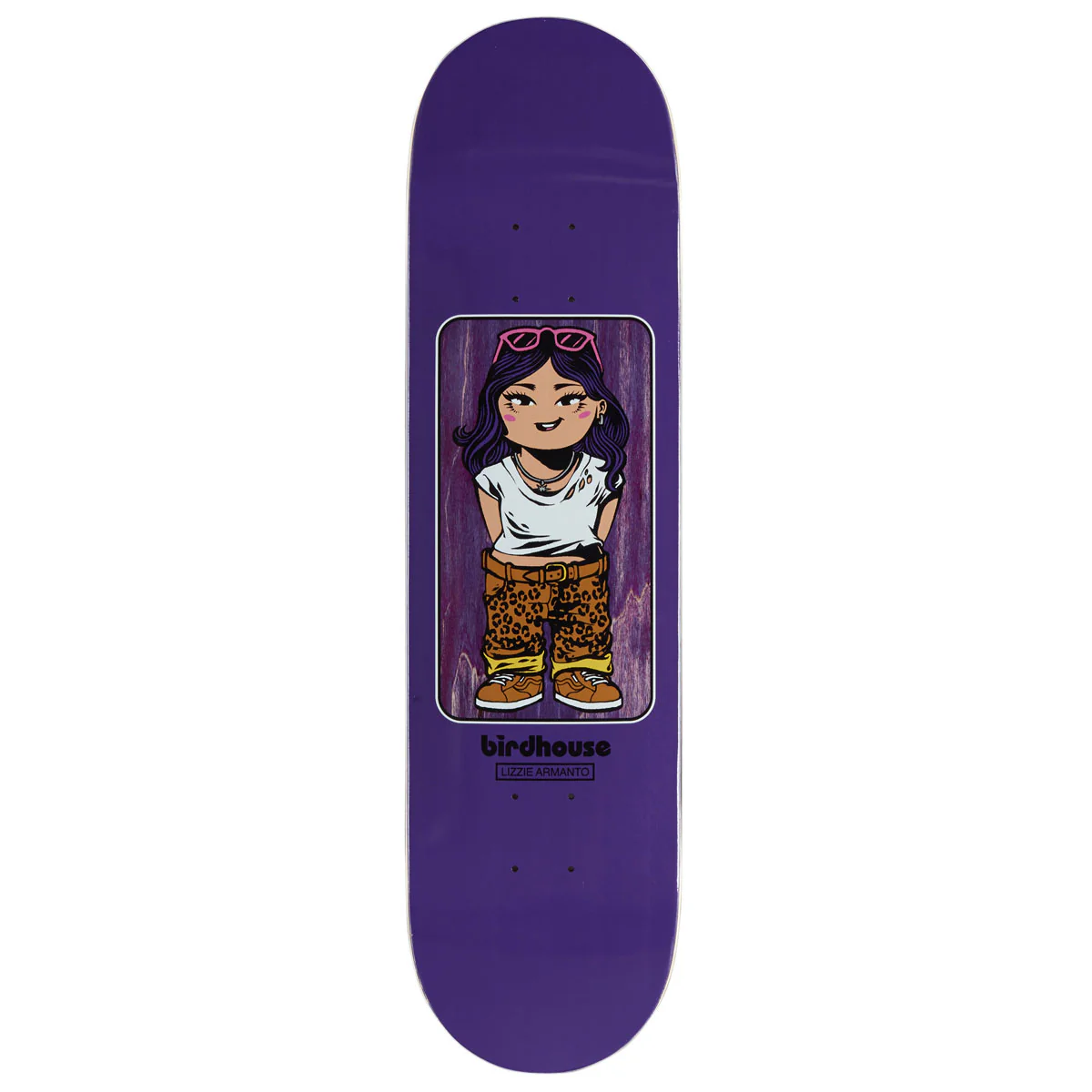 Birdhouse Lizzie Armanto Toybox Skateboard Deck - 8.00"