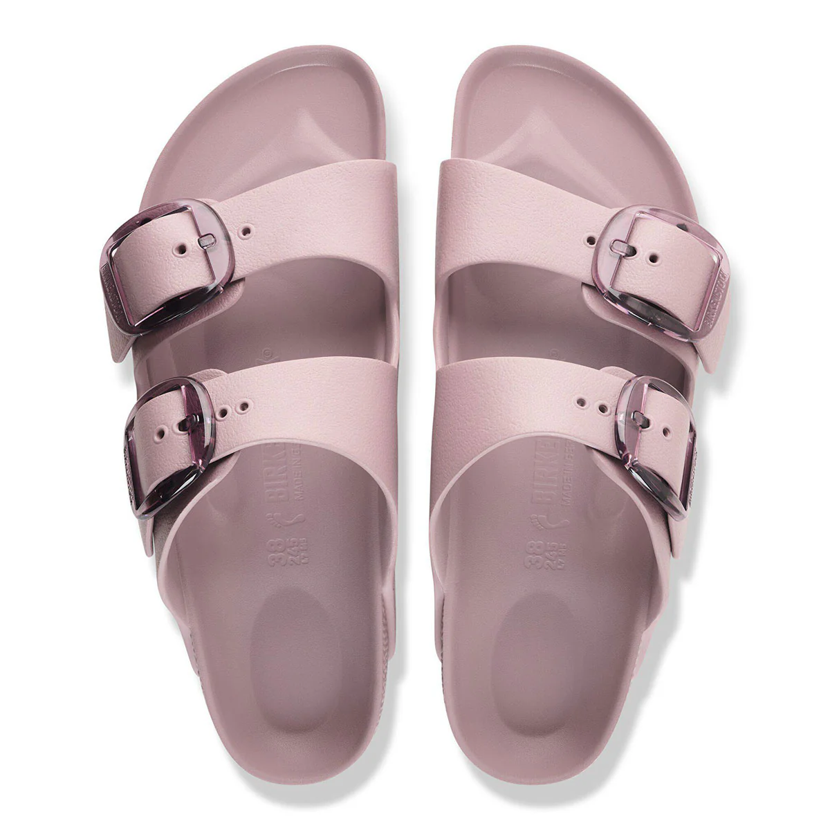 Birkenstock Womens Arizona Big Buckle EVA Sandals Shoes - Faded Purple - Image 3