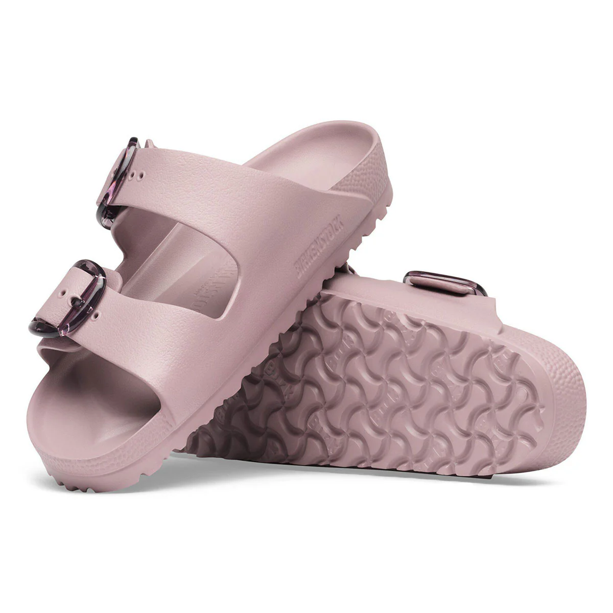 Birkenstock Womens Arizona Big Buckle EVA Sandals Shoes - Faded Purple - Image 4