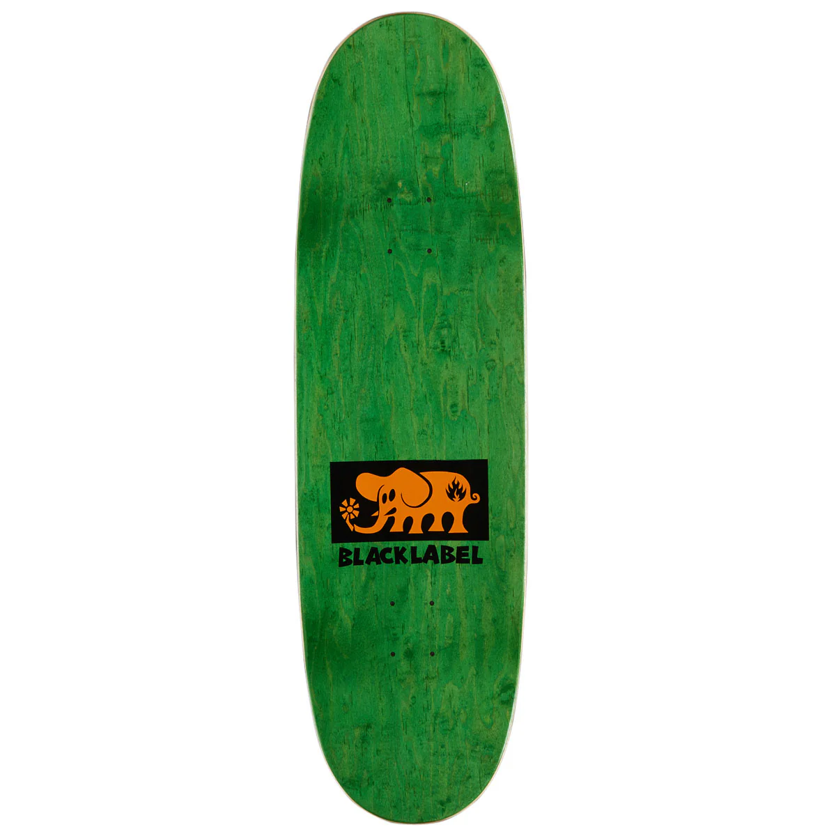 Black Label Jason Adams Truth Custom Egg Shape Skateboard Deck - 9.50" - Image 2