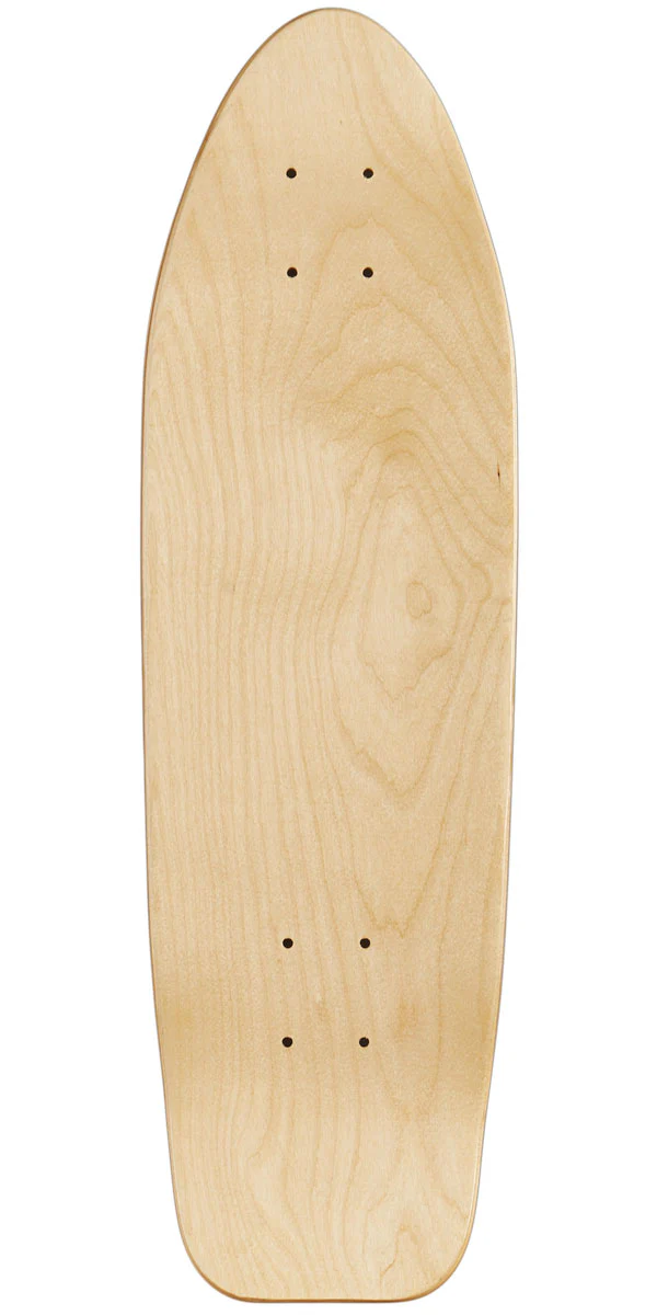 Blank Maple Cruiser Skateboard Deck - 8.00" - Image 2