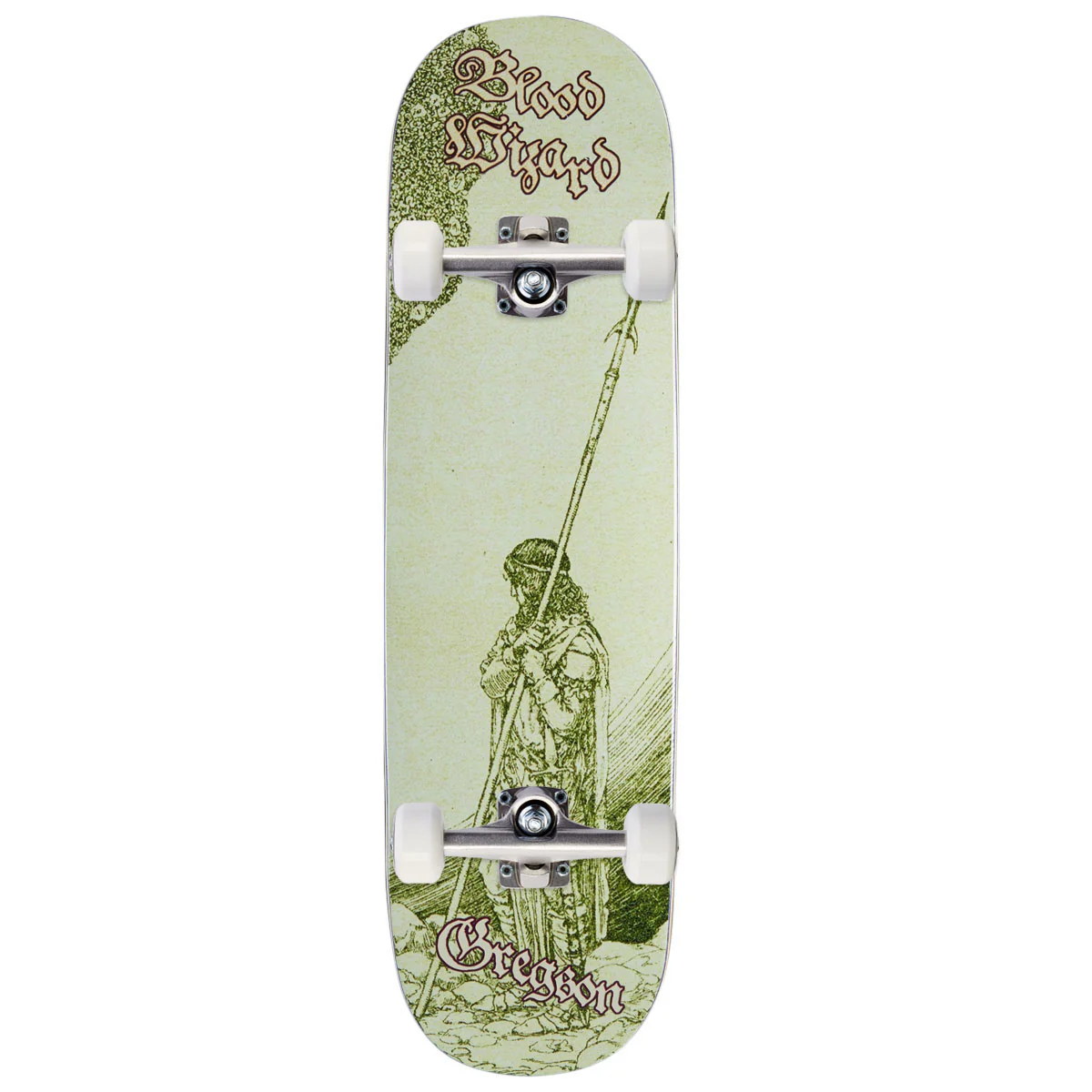 Blood Wizard Stronghold Gregson Saint Skateboard Complete - 8.60"