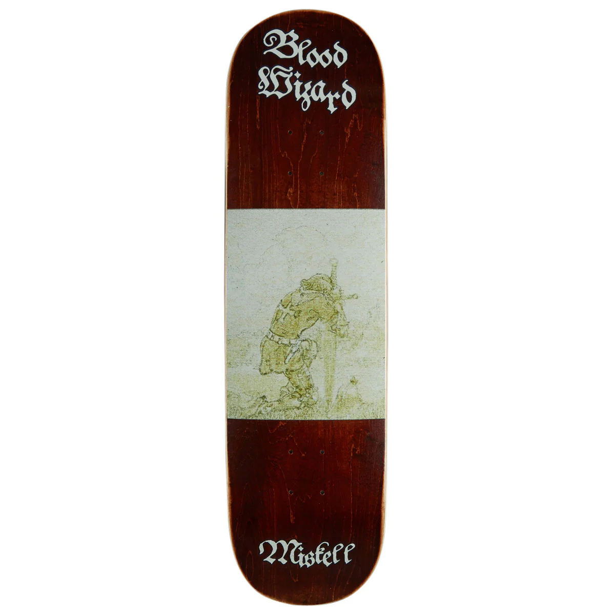 Blood Wizard Stronghold Miskell Ruin Skateboard Deck - 8.375"