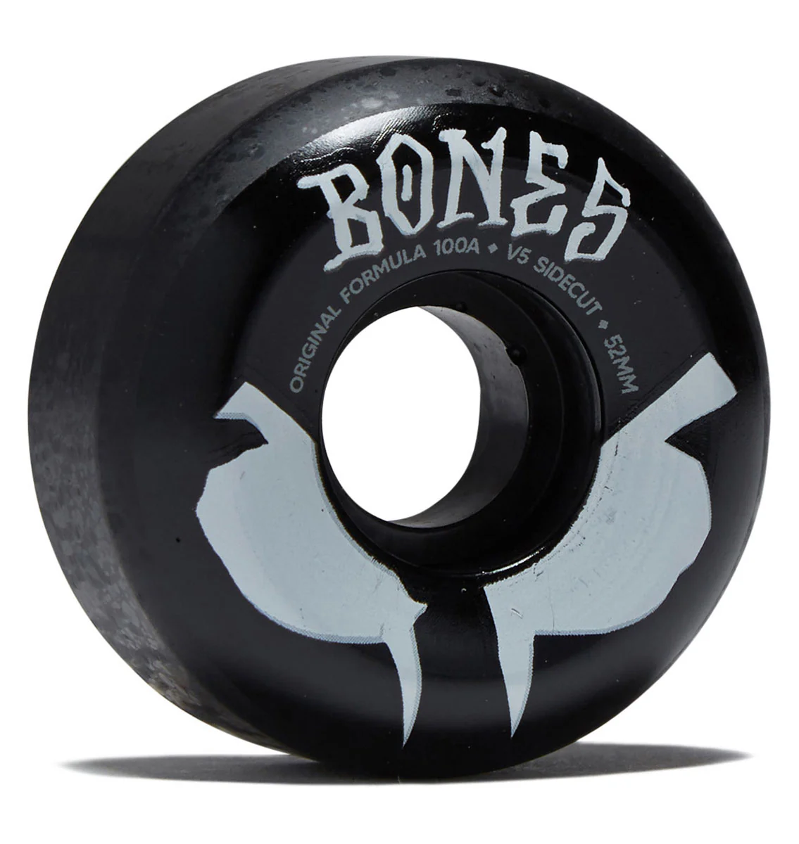 Bones 100s Sidecuts 100a V5 Sidecut Skateboard Wheels - Black 2026 - 52mm