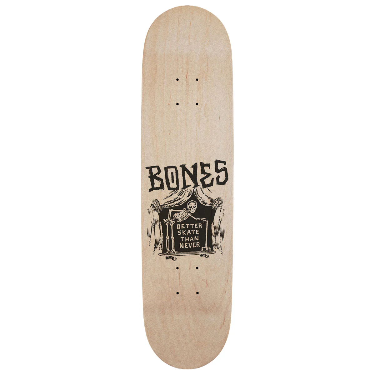Bones Better Skate Than Never Grip tape - Clear - 10.50" - Image 2