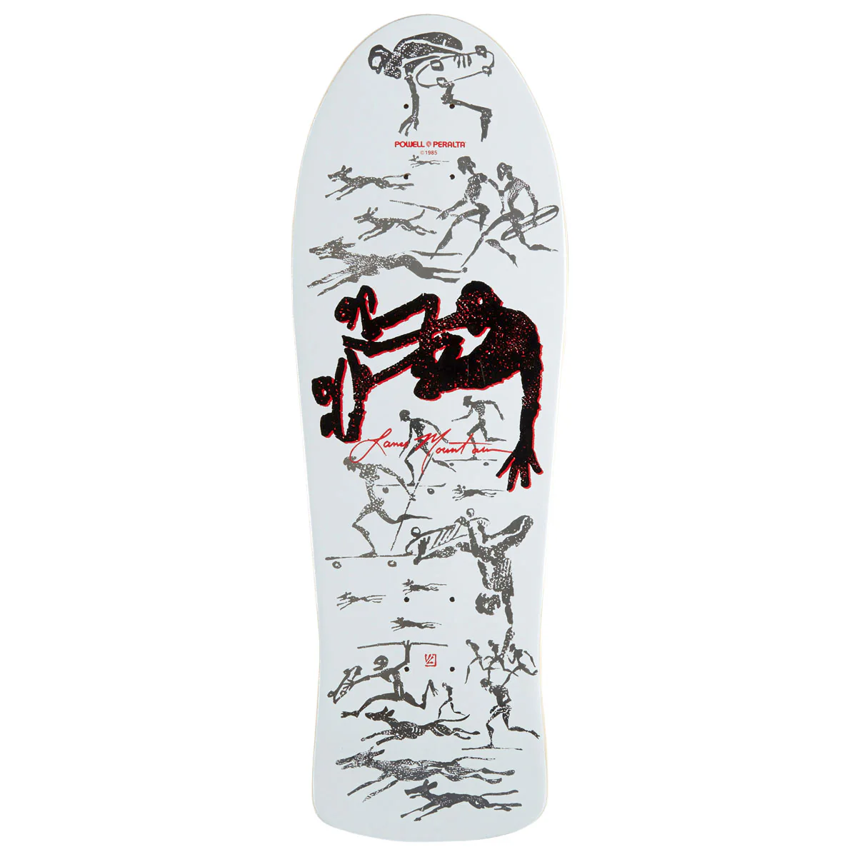 Bones Brigade Lance Mountain Series 17 Skateboard Deck - White - 9.94"