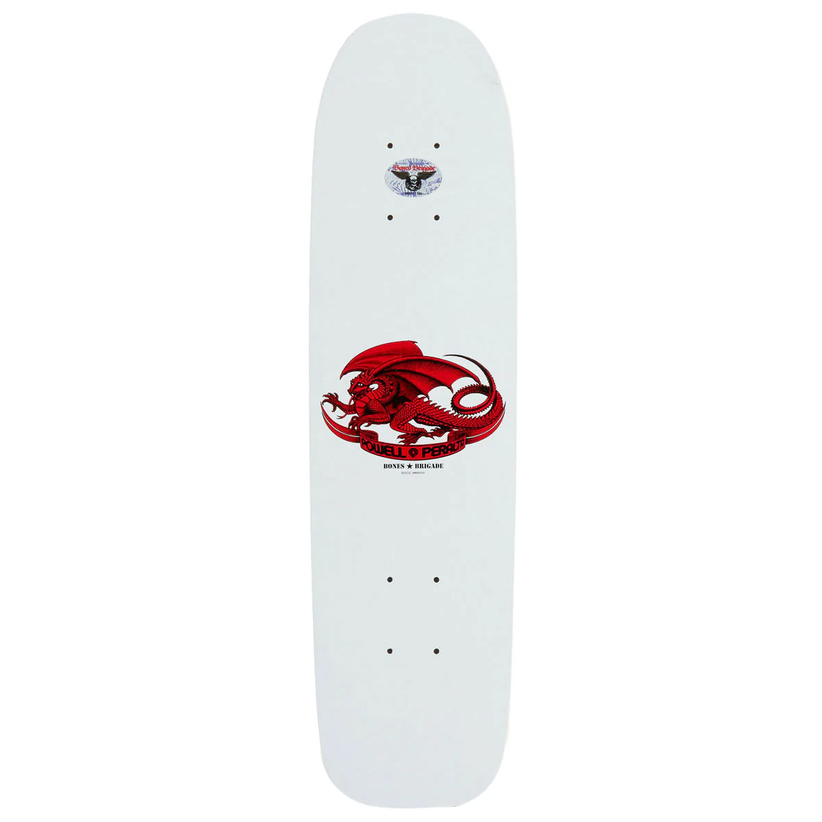 Bones Brigade Rodney Mullen Series 17 Skateboard Deck - White - 7.40" - Image 2