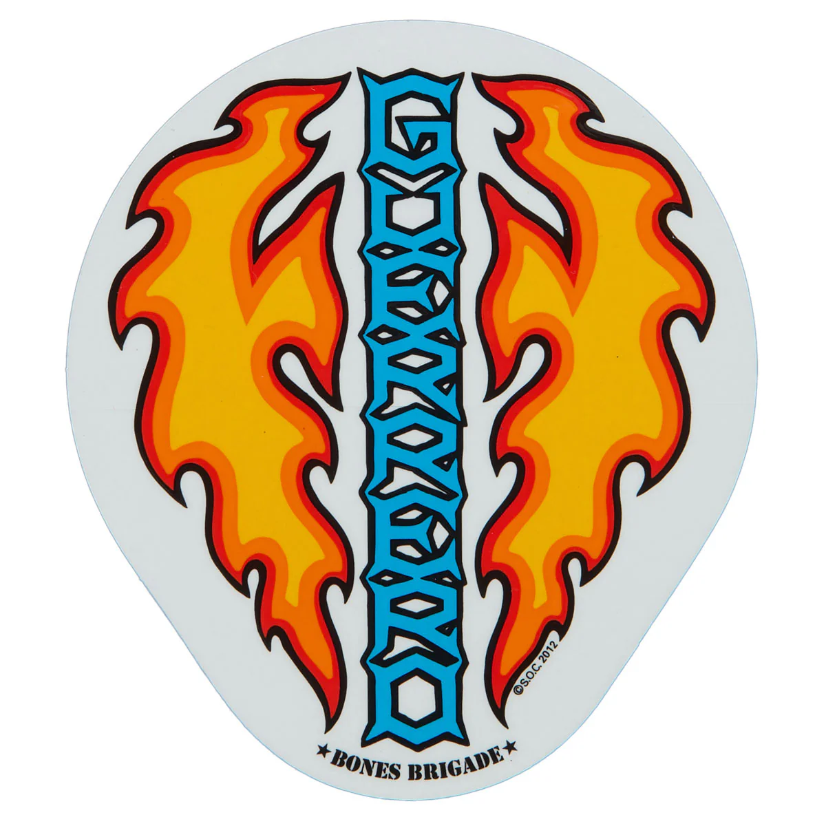 Bones Brigade Tommy Guerrero Sticker - 5.125"