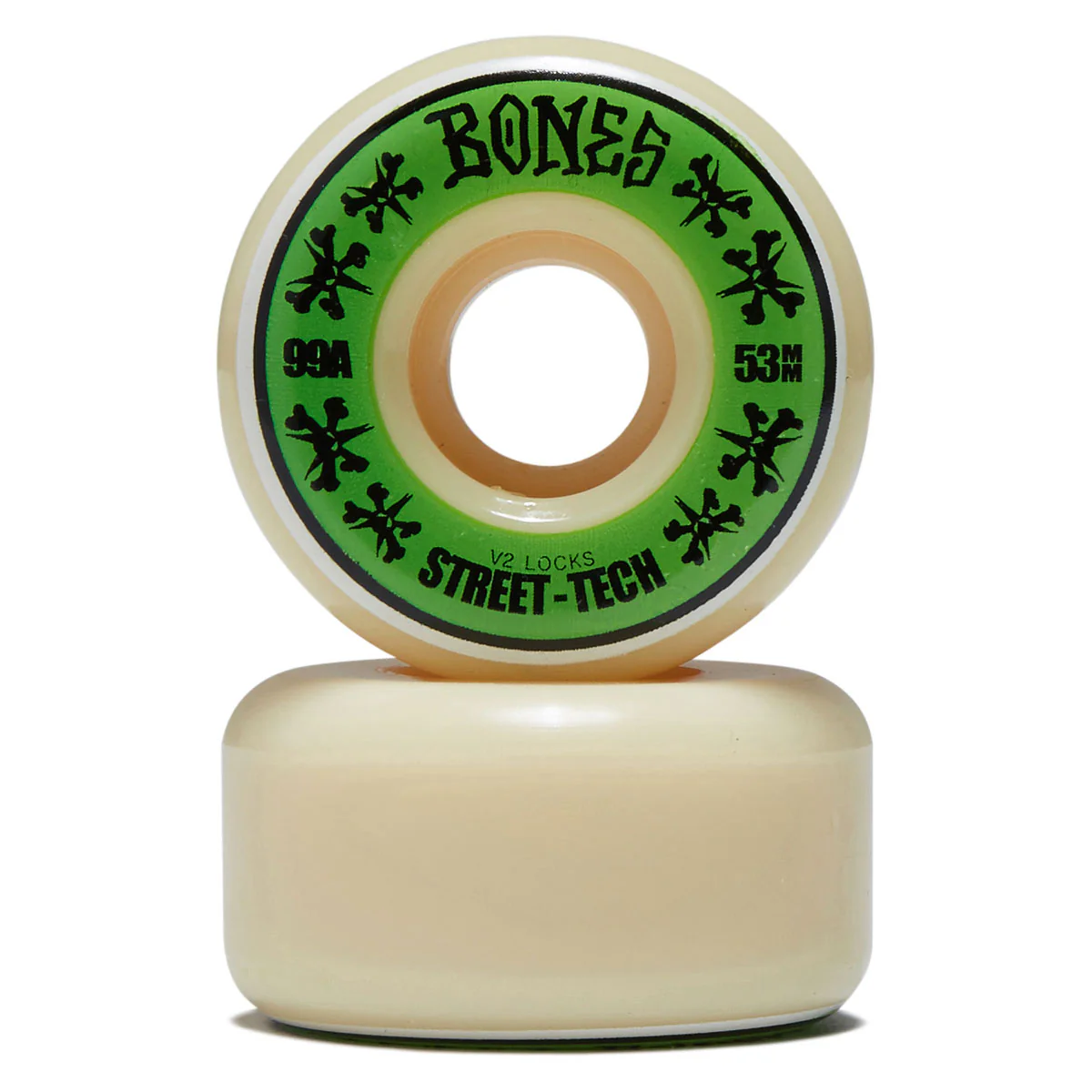 Bones STF Locks 99a V2 Locks Skateboard Wheels - 53mm - Image 2