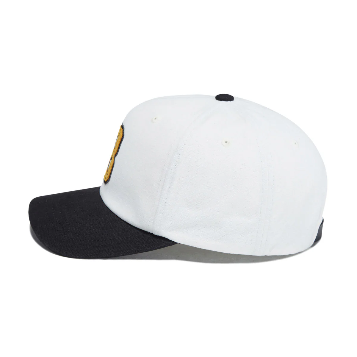 Brixton Big B Mp Hat - Off White/Black/Mustard - Image 4