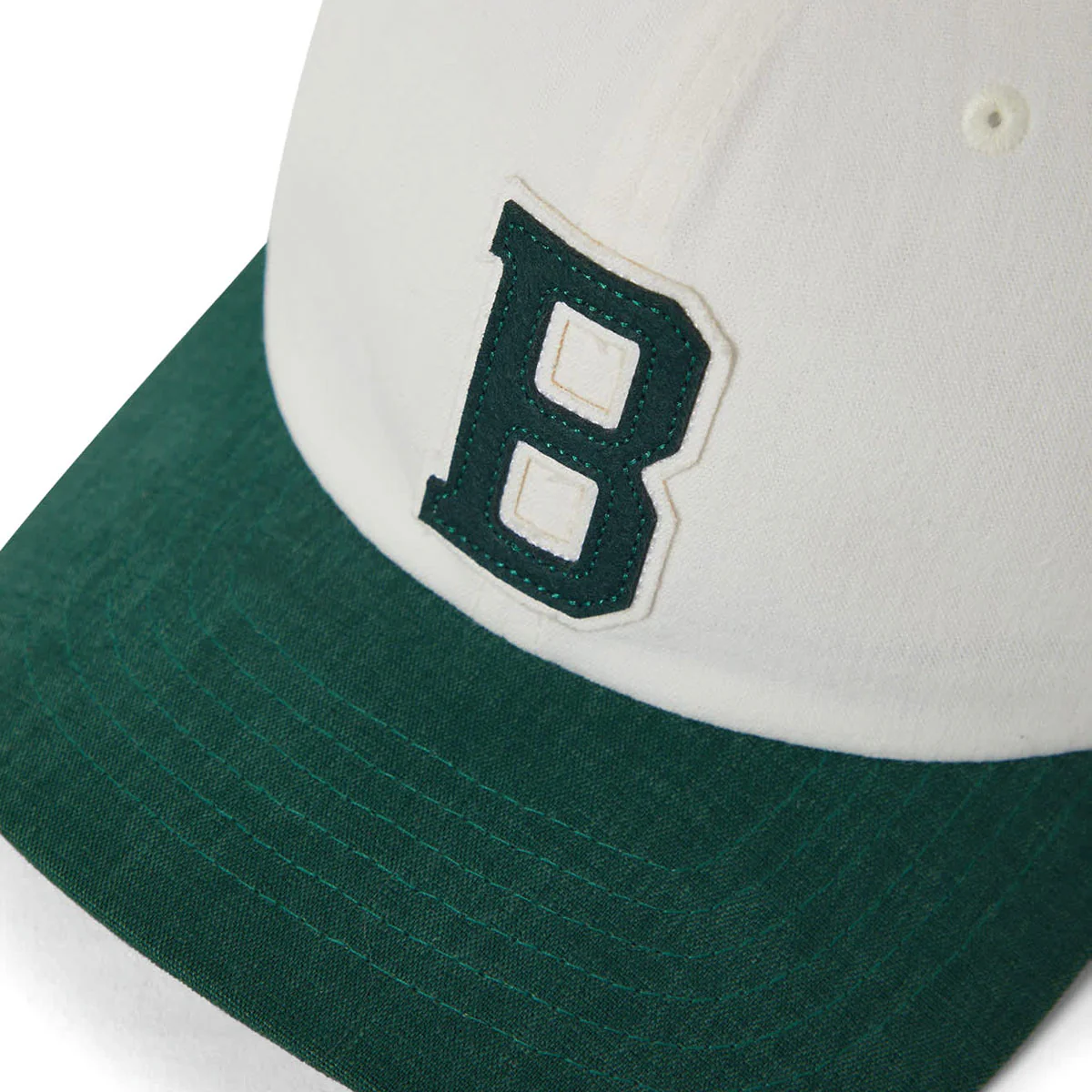 Brixton Big B MP Hat - Off White/Primal Green - Image 6
