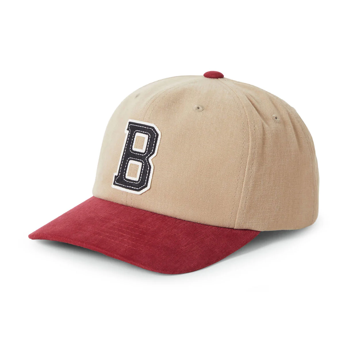 Brixton Big B Mp Hat - Sand/Burgundy