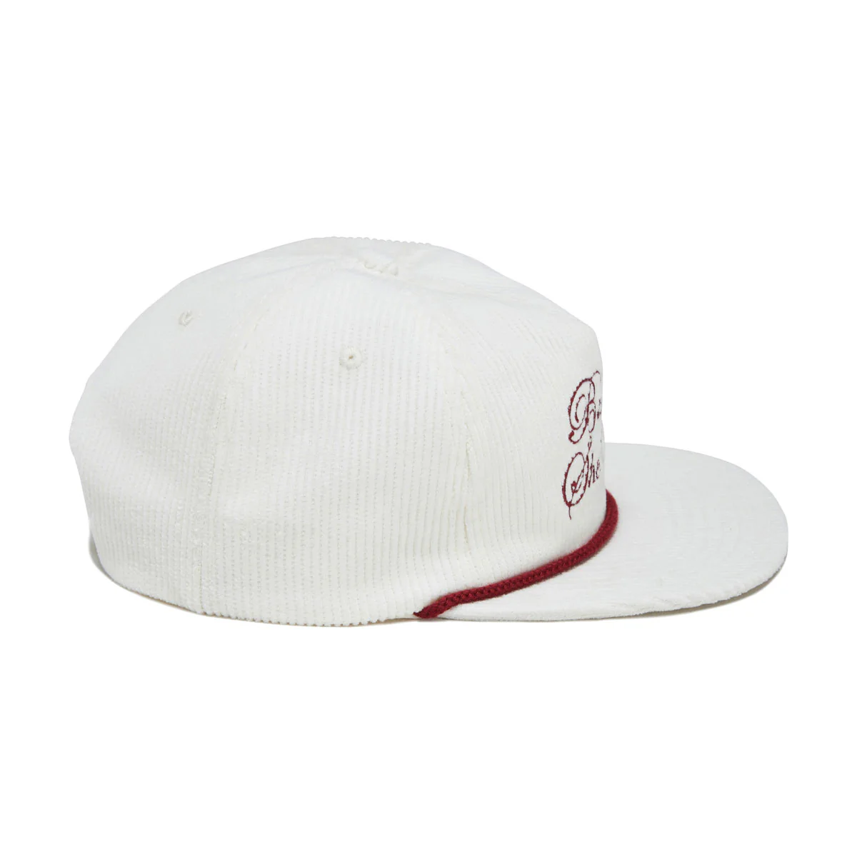 Brixton Burger She Wrote Snapback Hat - Natural - Image 4