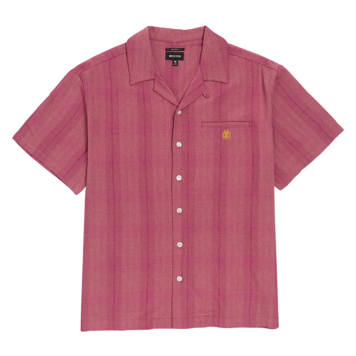 Brixton Century Woven Shirt - Pink Shadow Plaid