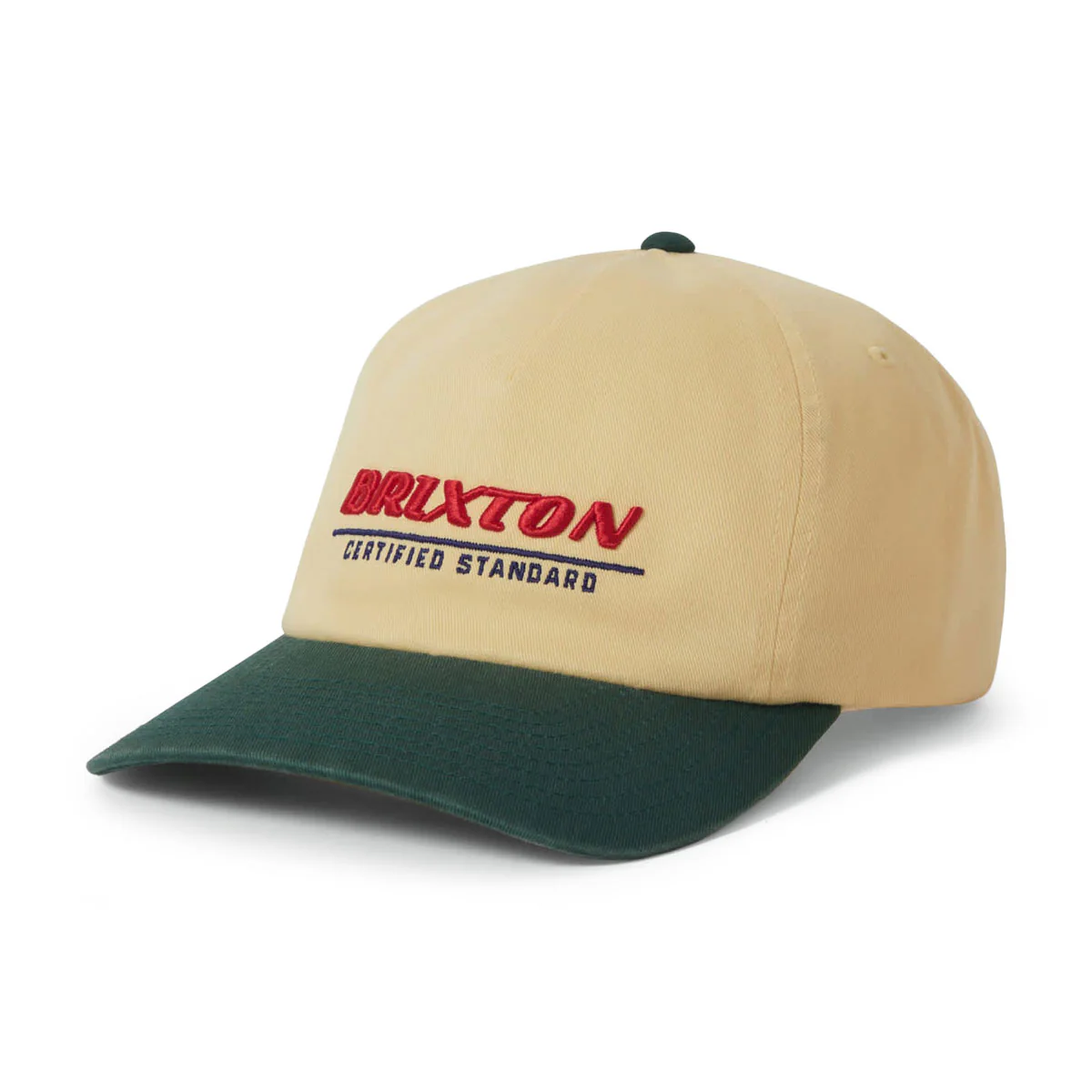 Brixton Certified LP Adj Hat - Washed Celestial Yellow/Mediterranean Teal