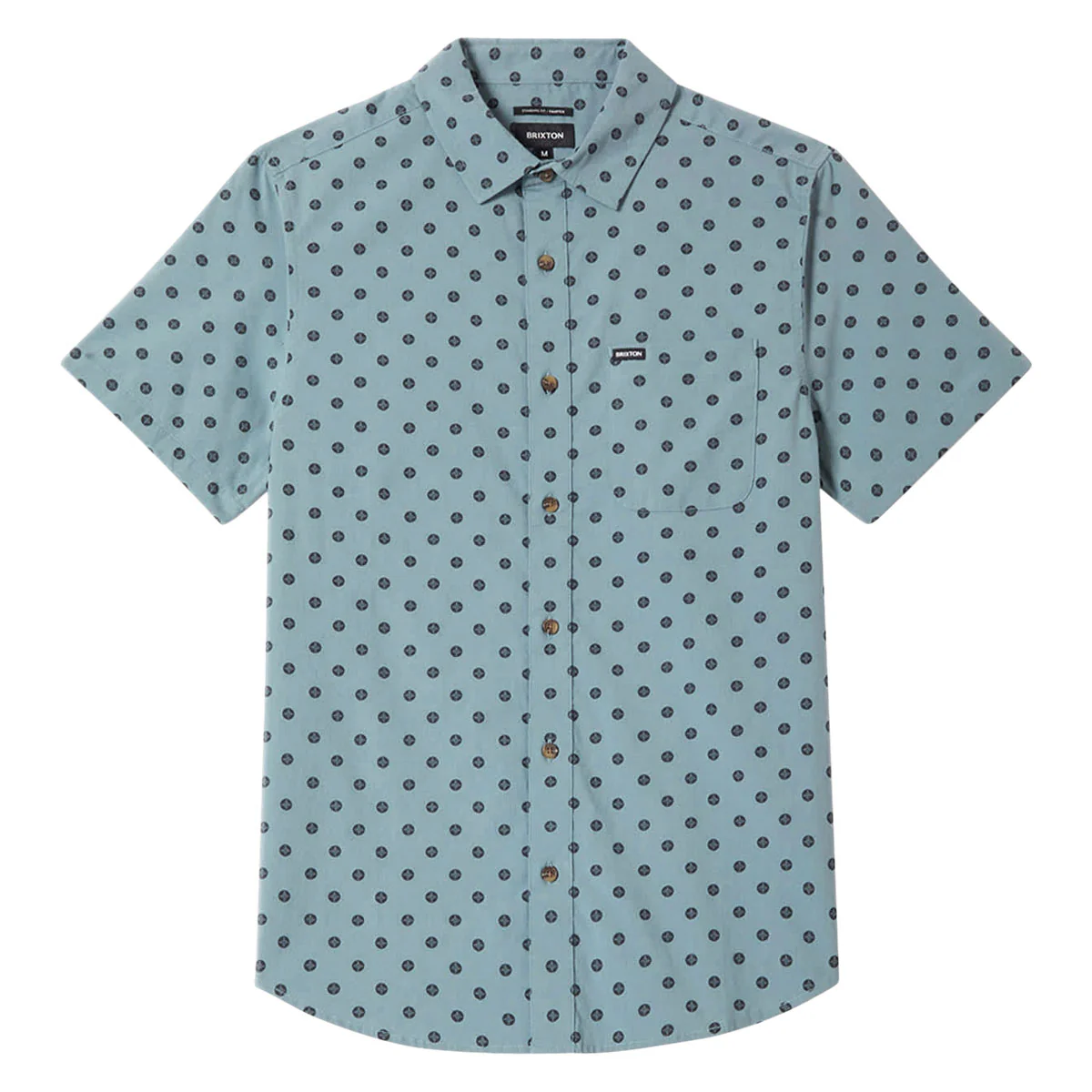 Brixton Charter Print Shirt - Micro Street Tile - Image 3